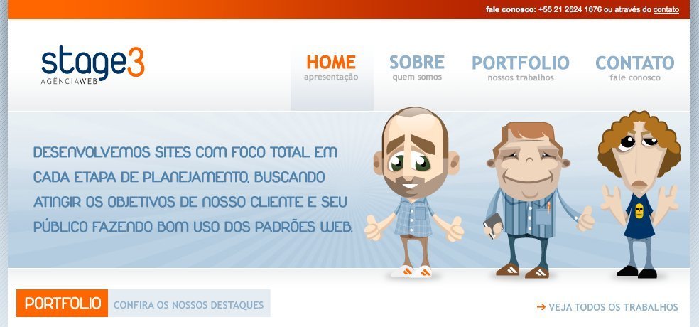 Screenshot of stage3.com.br