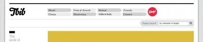 Navigation example from thebeastisback.com