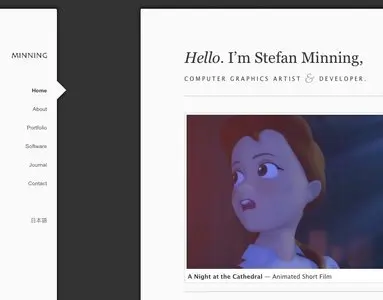 Navigation example from minning.de