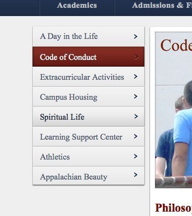 Screenshot of abc.edu