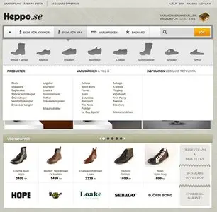 Navigation example from heppo.se