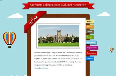 Navigation example from ucsaa.ca