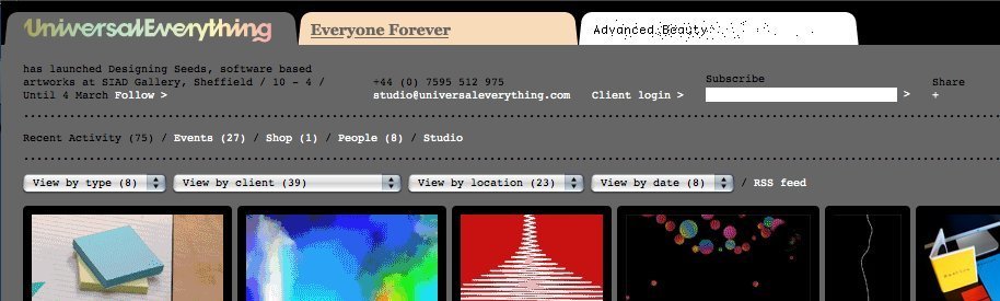 Screenshot of universaleverything.com