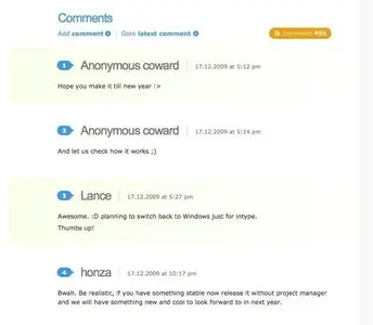 Comments example from intype.info