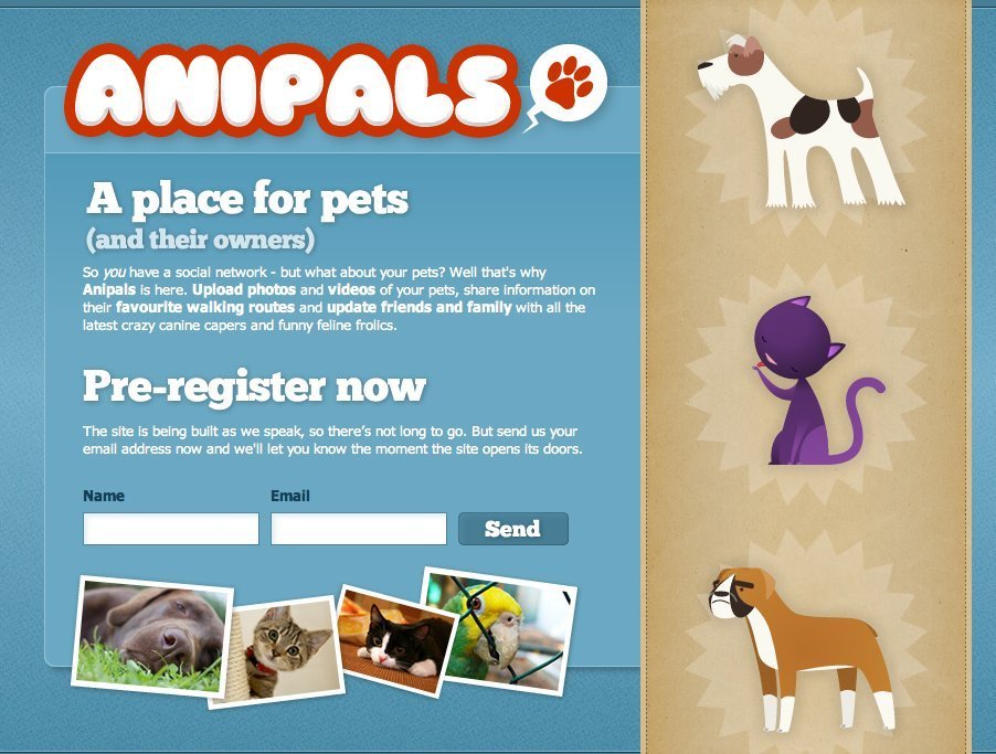 Screenshot of anipals.co.uk