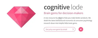 Newsletter sign up example from coglode.com