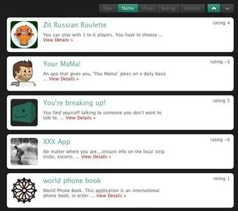 Filter Search example from appboy.com
