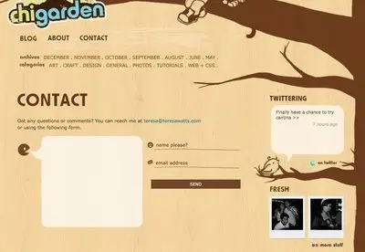 Forms example from chigarden.com
