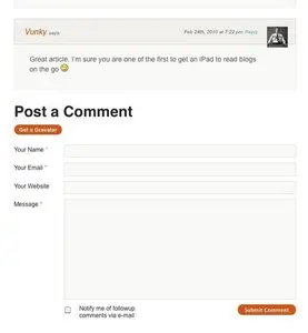 Forms example from workawesome.com