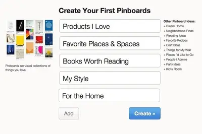 Forms example from pinterest.com