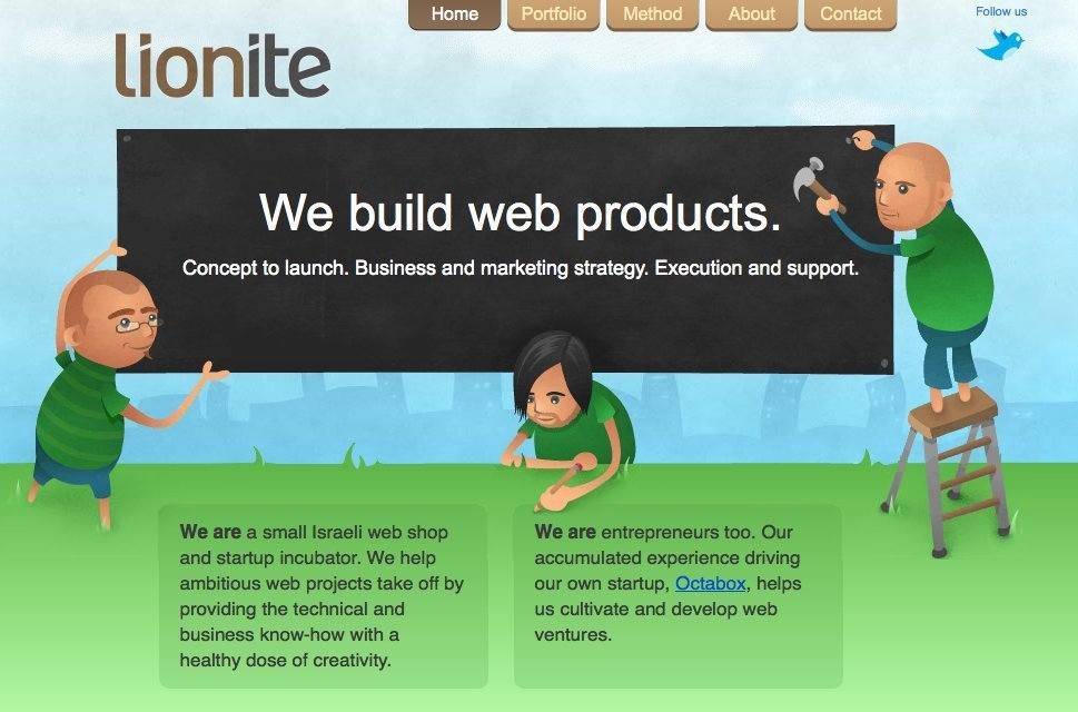 Screenshot of lionite.com