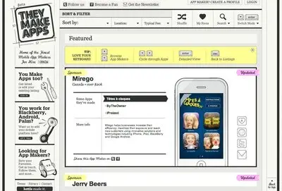 Navigation example from theymakeapps.com