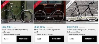 Product lists example from sohofixed.com