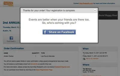 Share example from eventbrite.com