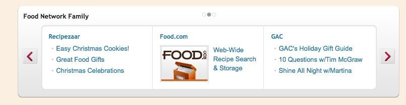 Screenshot of foodnetwork.com