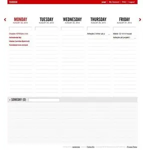 Micro applications example from teuxdeux.com