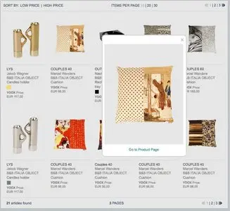 Thumbnail example from yoox.com