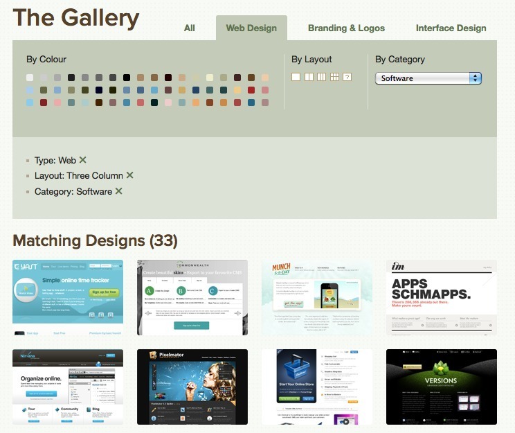 Screenshot of designshack.net