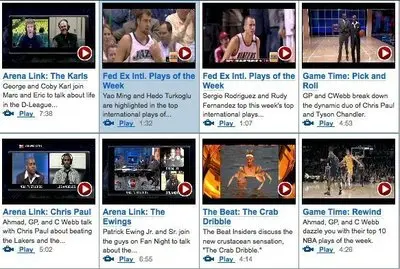 Thumbnail example from nba.com