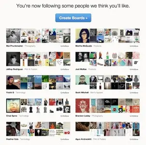 Find friends example from pinterest.com