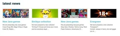 Content Teasers example from j-j.hr