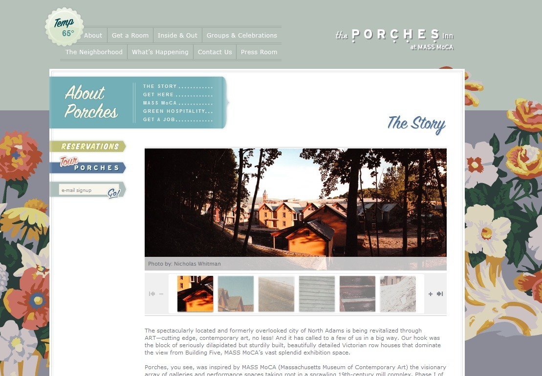 Screenshot of porches.com