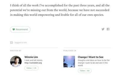 Author boxes example from medium.com