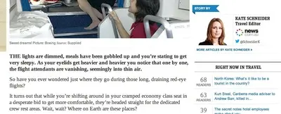 Author boxes example from news.com.au