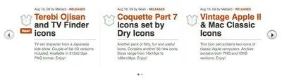 Lists example from mixer.iconbakery.com