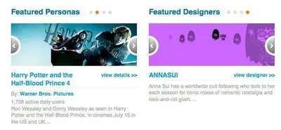Carousel example from getpersonas.com