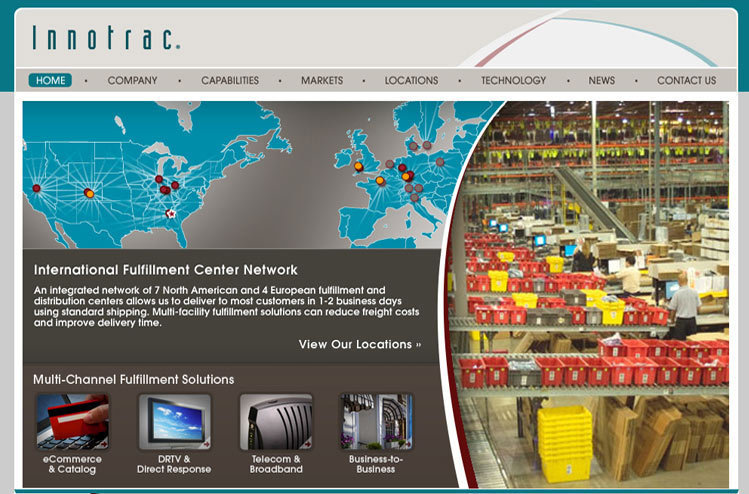 Screenshot of innotrac.com