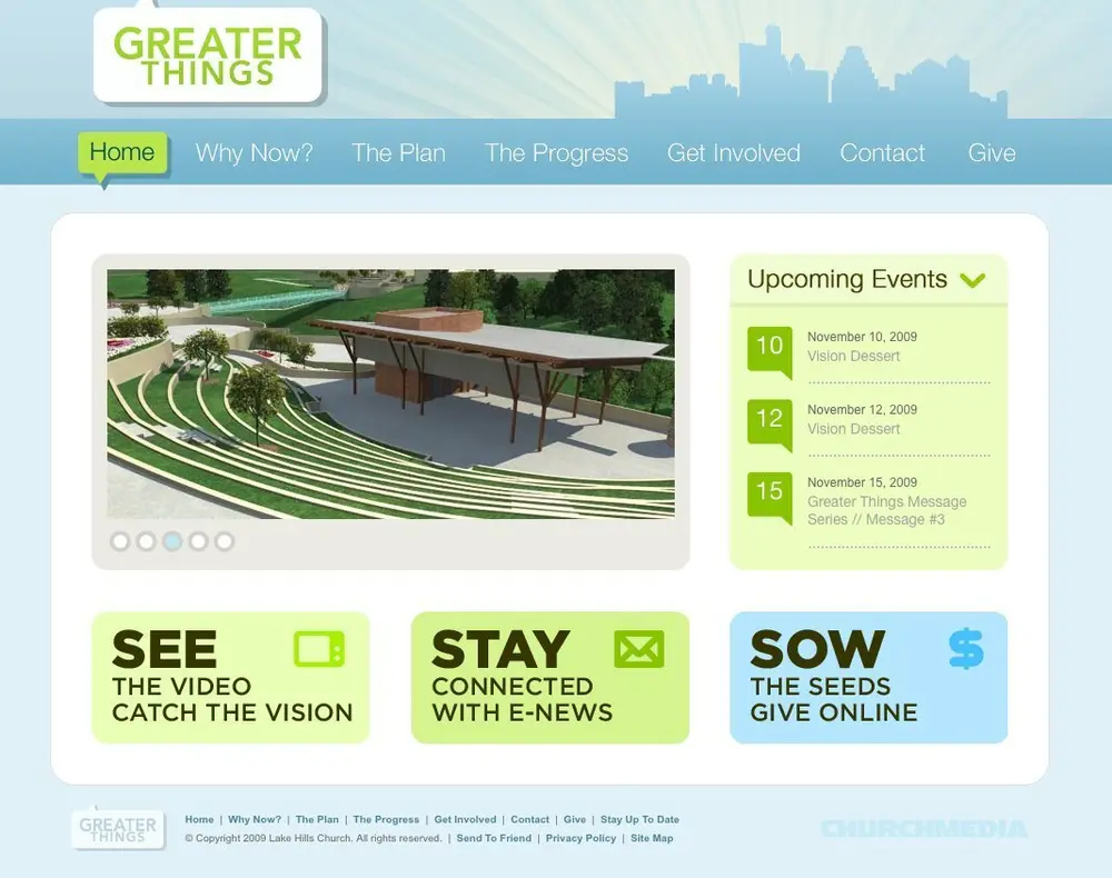 Slideshow example from greaterthings.lhc.org