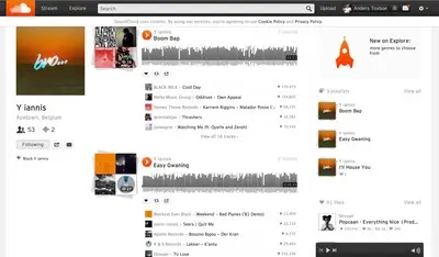 User profile example