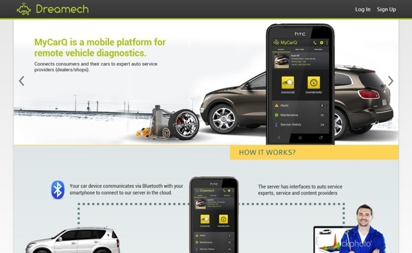 Screenshot of dreamech.com