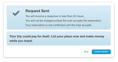 Kairos example from airbnb.com