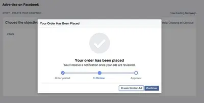 Steps Left example from facebook.com