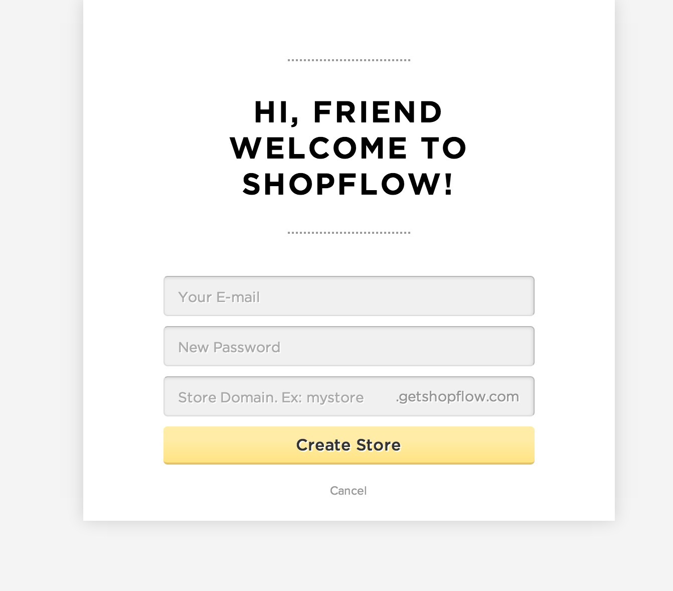 Screenshot of getshopflow.com
