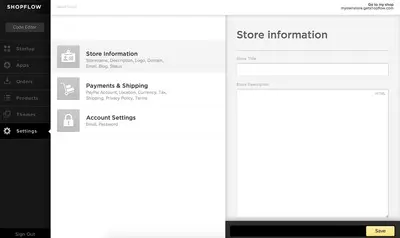 Forms example from getshopflow.com