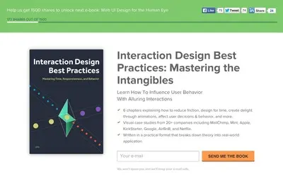 Completeness meter example from uxpin.com