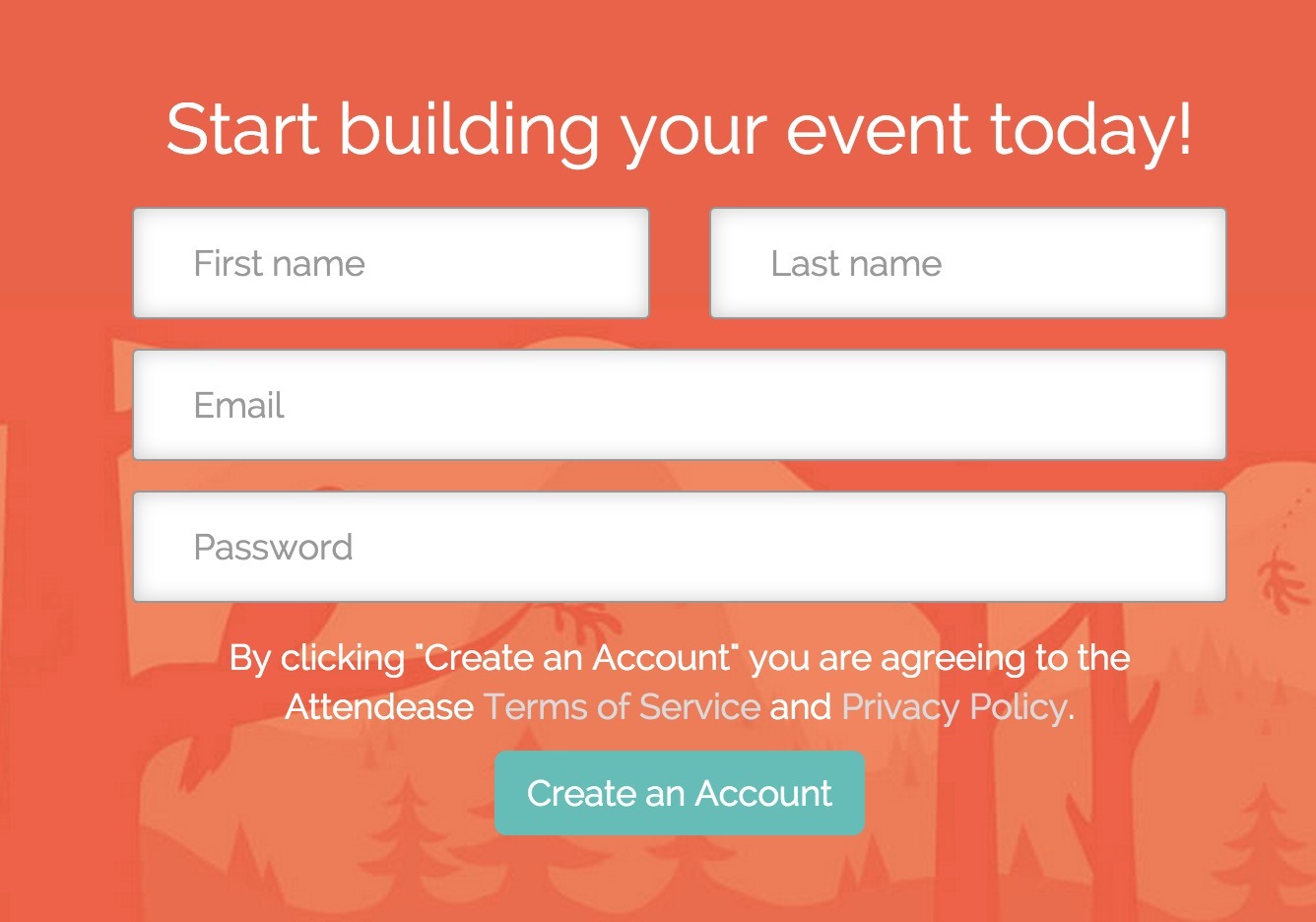 Screenshot of attendease.com