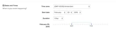 Calendar Picker example from attendease.com