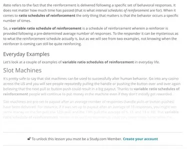 Paywall example from study.com