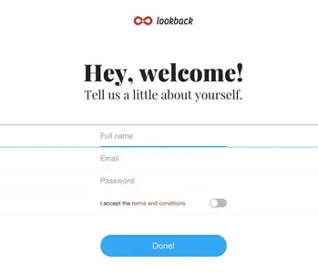 Account Registration example