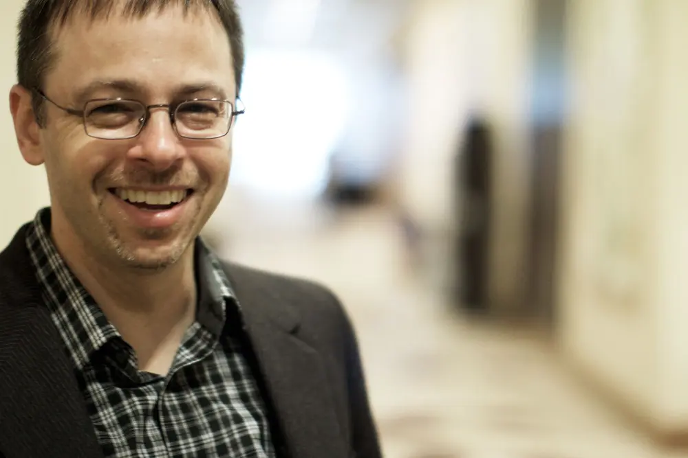 Brian Cugelman, PhD and co-founder of AlterSpark after having facilitated the workshop "Psychological Architectures for Persuasive Tech".