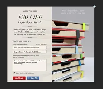 Coupon example from dodocase.com