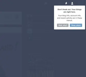 Guided Tour example from tumblr.com