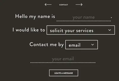 Fill in the Blanks example from prospek.ca