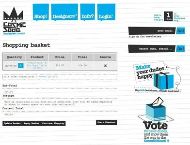 Search example from cosmicsoda.com