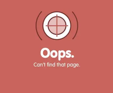 Error pages example from producthunt.com