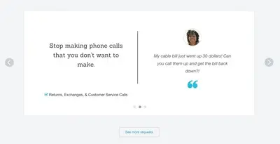 Quotations example from fancyhands.com